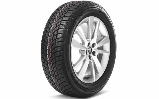 Kompletné zimné koleso TRIUS 17" pre FABIA, RAPID, RAPID SPACEBACK